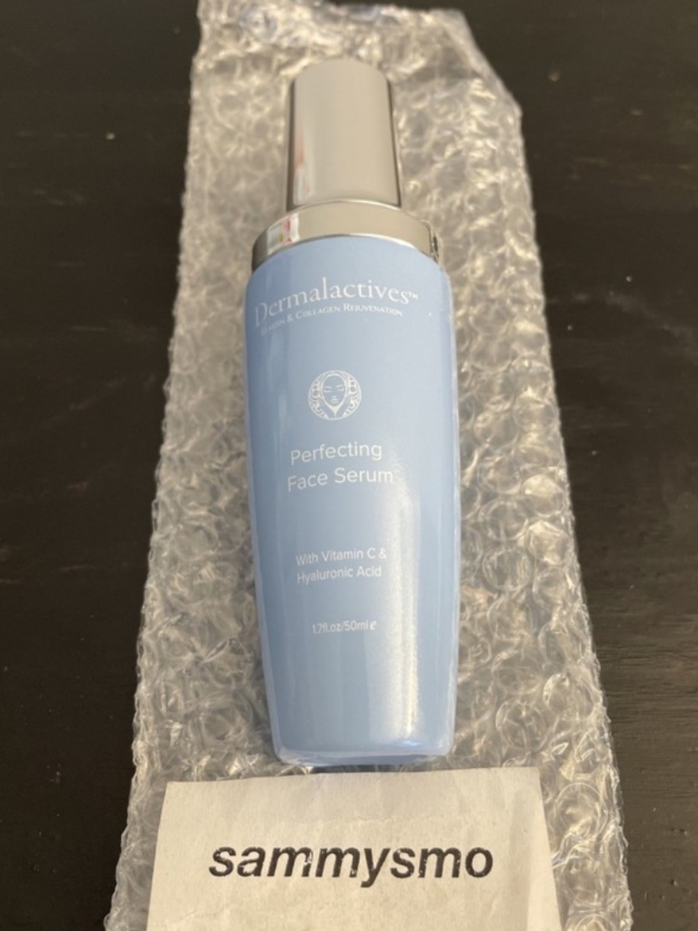 Dermalactives Perfecting Face Serum Vitamin C Hyaluronic Acid 1.7 oz 50mL
